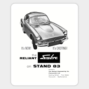 RELIANT SABRE - advert Magnet